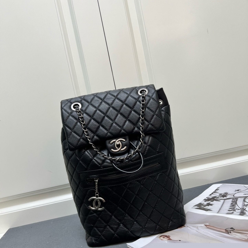 Ch*el top handle bags
